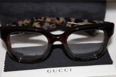 Armazón oftálmico Gucci de carey