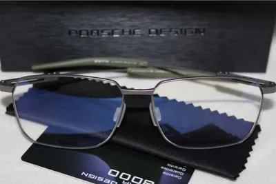 Armazón oftálmico Porsche Design metálico gris