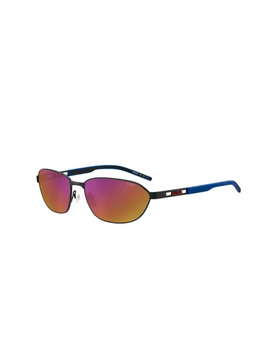 Lentes de sol HUGO metálicos con micas espejeadas